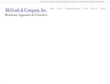 Tablet Screenshot of mcgrathandco.com